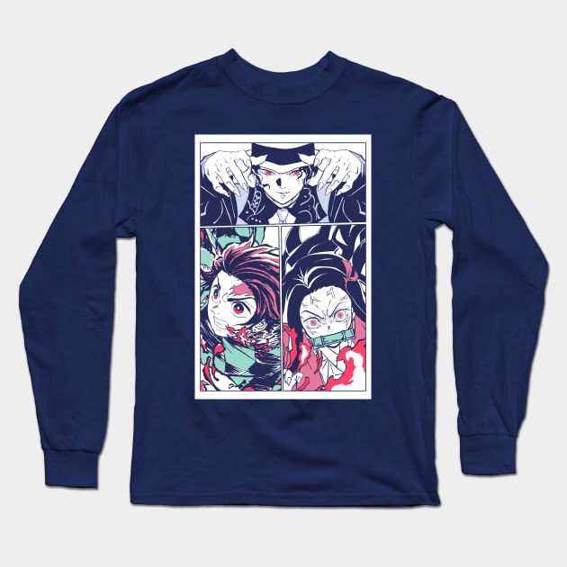 Defeat the demon Long Sleeve T-Shirt by Jelly89